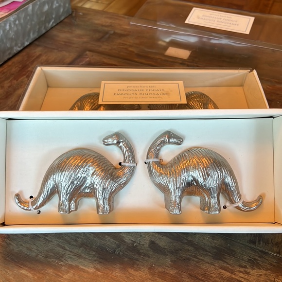 Pottery Barn Kids Accents Pottery Barn Kids Dinosaur Finials Poshmark